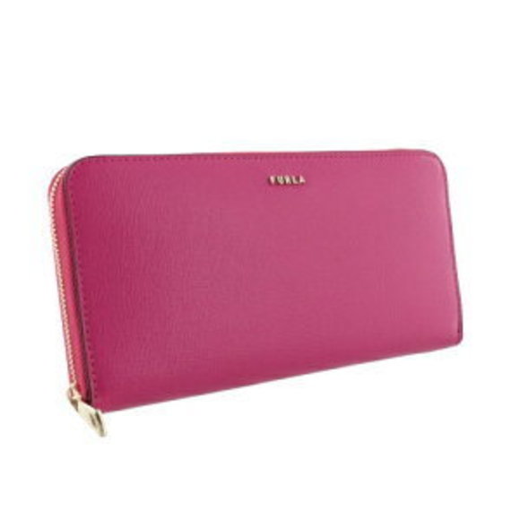 Furla Ballerina Wallet FUXIA Long Pink Babylon PEONIA - Picture 1 of 8